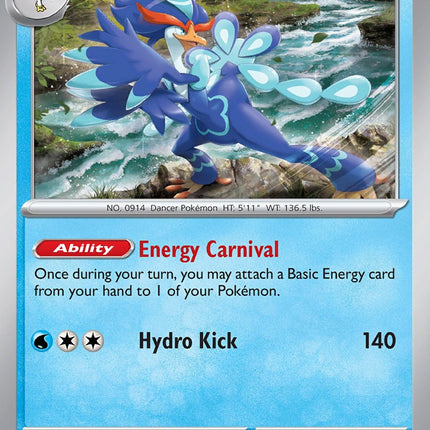 Quaquaval (054/198) (Theme Deck Exclusive) [Scarlet & Violet: Base Set]
