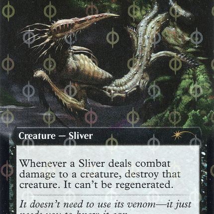 Toxin Sliver (Extended Art) (Step-and-Compleat Foil) [Secret Lair Drop Promos]