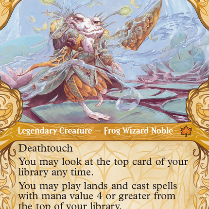 Glarb, Calamity's Augur (Showcase) [Bloomburrow]