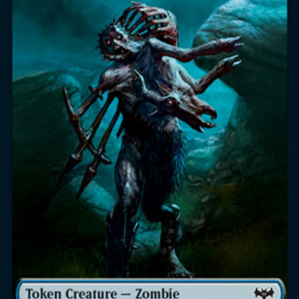 Zombie (008) // Zombie (005) Double-Sided Token [Innistrad: Crimson Vow Tokens]