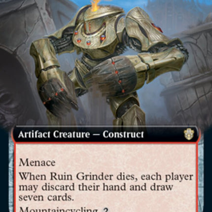 Ruin Grinder (Extended Art) [Commander 2021]