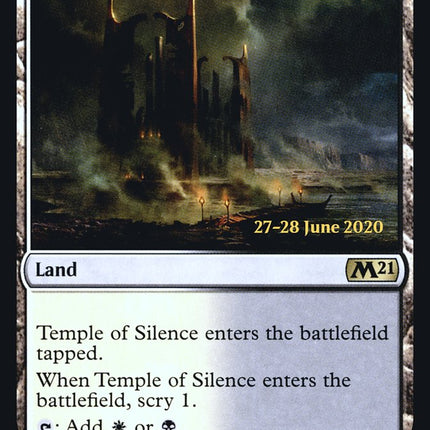 Temple of Silence [Core Set 2021 Prerelease Promos]
