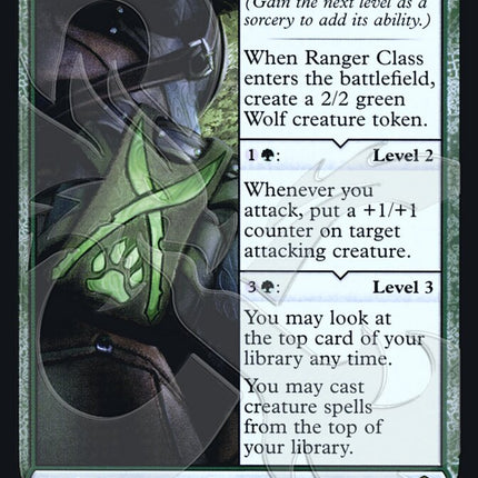 Ranger Class (Ampersand Promo) [Dungeons & Dragons: Adventures in the Forgotten Realms Promos]