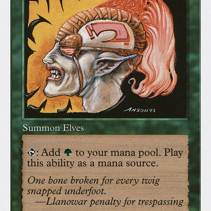 Llanowar Elves [Anthologies]