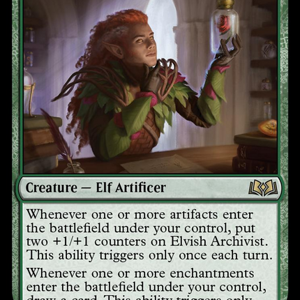 Elvish Archivist [Wilds of Eldraine]