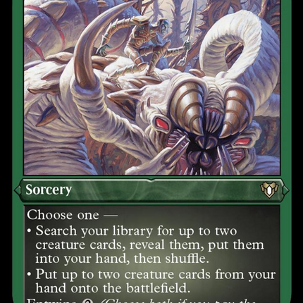 Tooth and Nail (Foil Etched) [Commander Masters]
