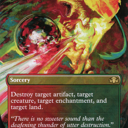 Decimate (Borderless Alternate Art) [Dominaria Remastered]