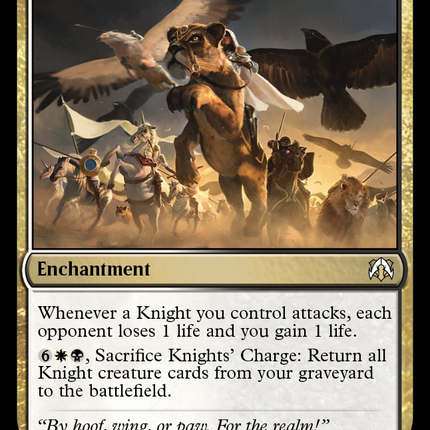 Knights' Charge [March of the Machine Commander]