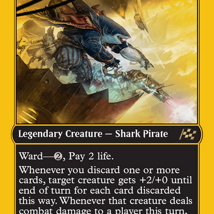 Captain Howler, Sea Scourge (First-Place Foil) [Aetherdrift]