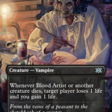 Blood Artist (Borderless Alternate Art) [Double Masters 2022]