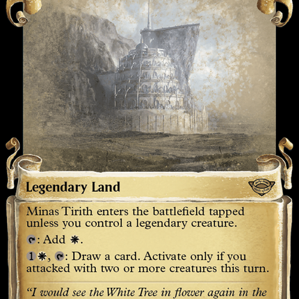 Minas Tirith [The Lord of the Rings: Tales of Middle-Earth Showcase Scrolls]