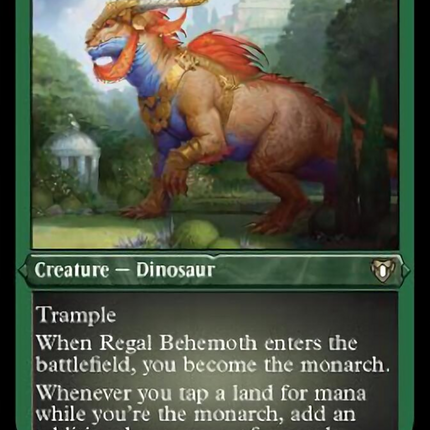 Regal Behemoth (Foil Etched) [Commander Masters]
