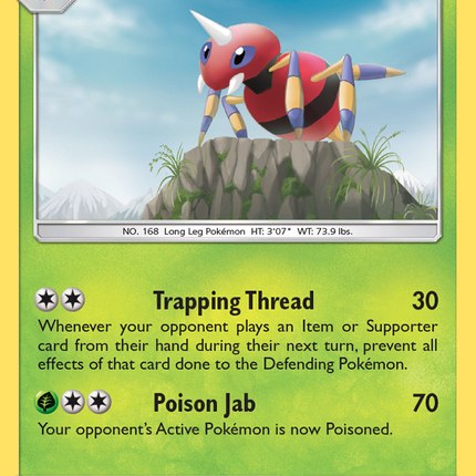 Ariados (10/214) [Sun & Moon: Lost Thunder]