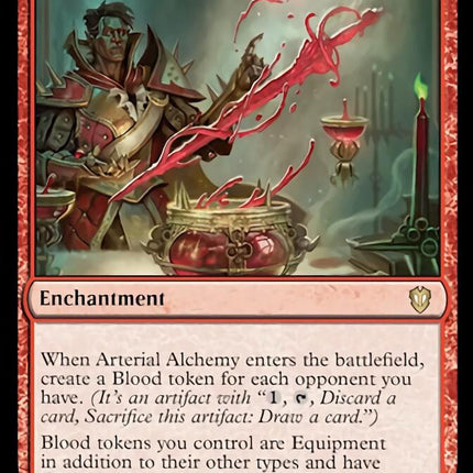 Arterial Alchemy [Innistrad: Crimson Vow Commander]