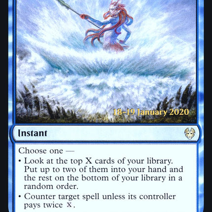 Thassa's Intervention [Theros Beyond Death Prerelease Promos]