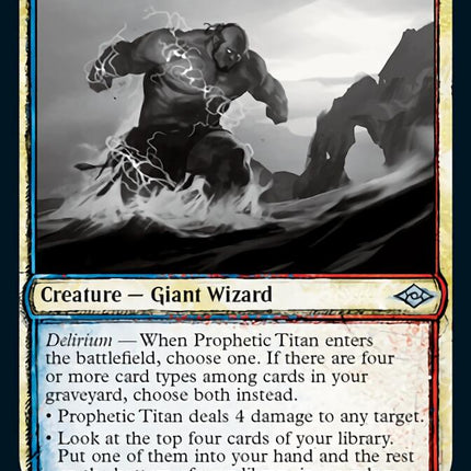 Prophetic Titan (Sketch) [Modern Horizons 2]