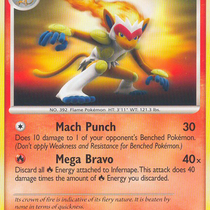 Infernape (22/100) [Diamond & Pearl: Majestic Dawn]