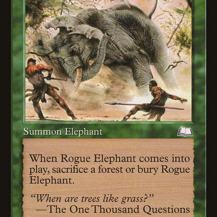 Rogue Elephant [Weatherlight]