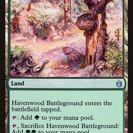 Havenwood Battleground [Commander Anthology]