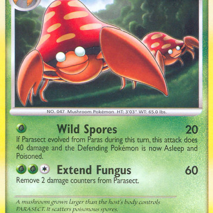 Parasect (58/123) [Diamond & Pearl: Mysterious Treasures]
