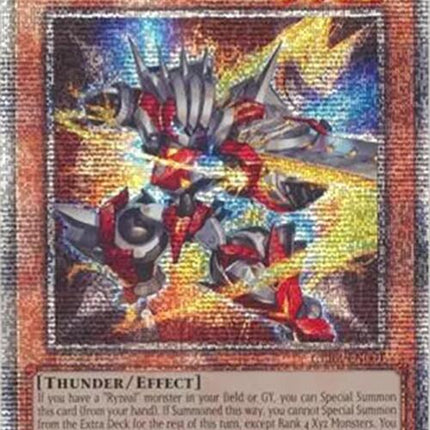 Sword Ryzeal (Quarter Century Secret Rare) [CRBR-EN001] Quarter Century Secret Rare