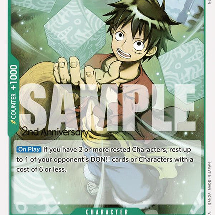 Monkey.D.Luffy [Emperors in the New World: 2nd Anniversary Tournament Cards]
