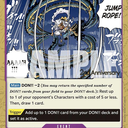 Gum-Gum Jump Rope [Emperors in the New World: 2nd Anniversary Tournament Cards]