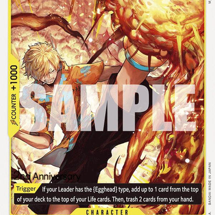 Sanji [Emperors in the New World: 2nd Anniversary Tournament Cards]