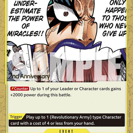 Never Underestimate the Power of Miracles!! [Emperors in the New World: 2nd Anniversary Tournament Cards]