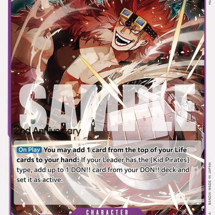 Eustass"Captain"Kid [Emperors in the New World: 2nd Anniversary Tournament Cards]