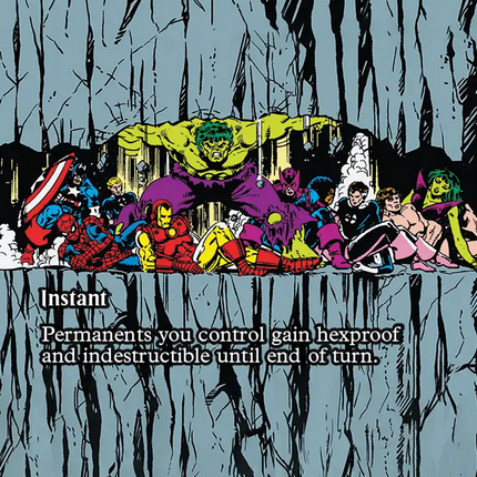 Heroic Intervention (0078) (Borderless) [Marvel Universe: Eternal-Legal]