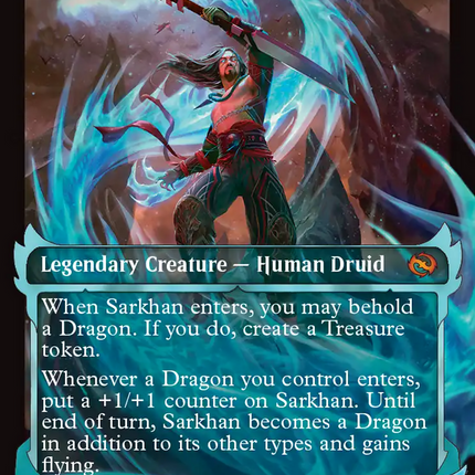 Sarkhan, Dragon Ascendant (0403) (Showcase) [Tarkir: Dragonstorm]
