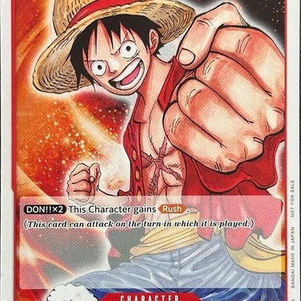 Monkey.D.Luffy [One Piece Demo Deck Cards]