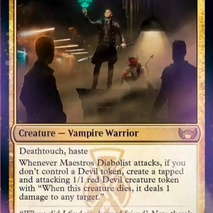 Maestros Diabolist [Streets of New Capenna]