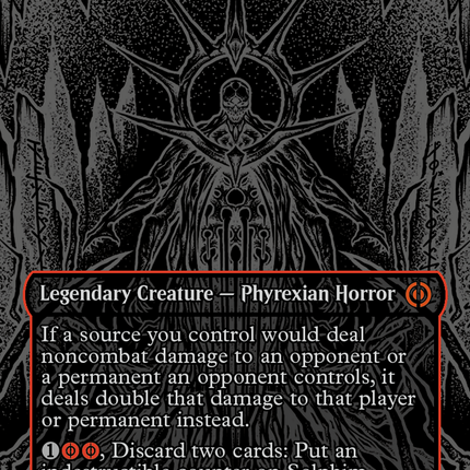 Solphim, Mayhem Dominus (Oil Slick Raised Foil) [Phyrexia: All Will Be One]