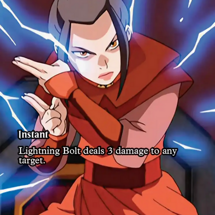 Lightning Bolt (Borderless) [Avatar: The Last Airbender: Eternal-Legal]