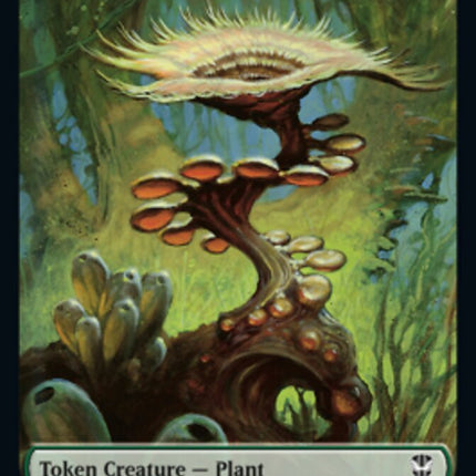 Plant // Citizen Double-Sided Token [Streets of New Capenna Commander Tokens]