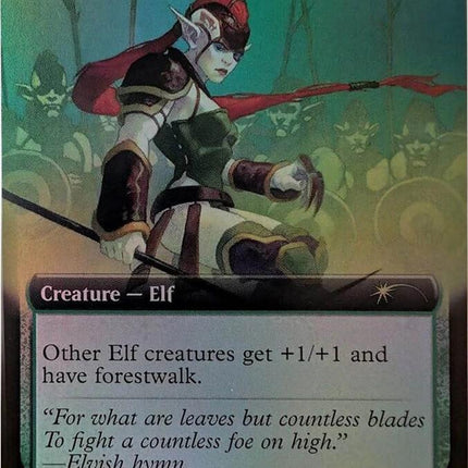 Elvish Champion (Extended Art) [Secret Lair Drop Series]