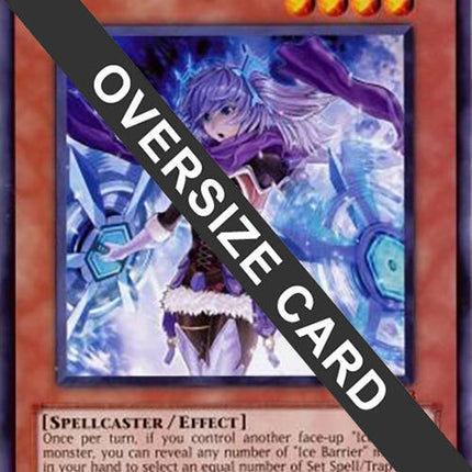 Dance Princess of the Ice Barrier (Oversized) [STBL-EN033] Promo