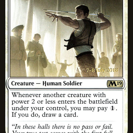 Mentor of the Meek [Core Set 2019 Prerelease Promos]