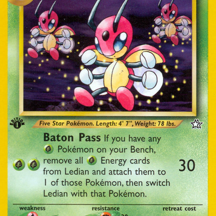 Ledian (39/111) [Neo Genesis 1st Edition]