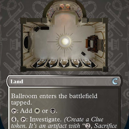 Ballroom (Borderless) [Ravnica: Clue Edition]