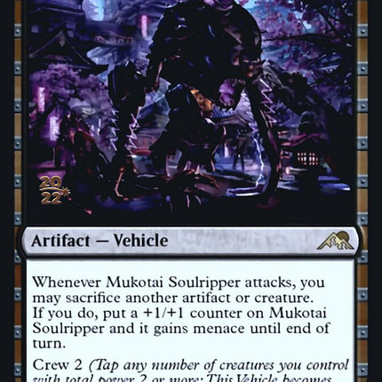 Mukotai Soulripper [Kamigawa: Neon Dynasty Prerelease Promos]