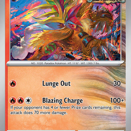 Gouging Fire (038/191) (Theme Deck Exclusive) [Scarlet & Violet: Surging Sparks]