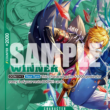 Sanji (Winner Pack 2025 Vol. 1) [One Piece Promotion Cards]