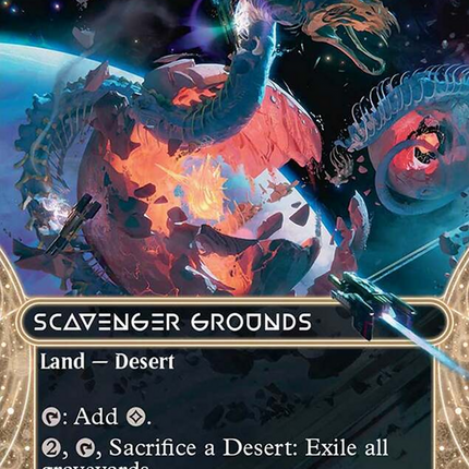 Scavenger Grounds (0037) (Borderless) [Edge of Eternities: Stellar Sights]