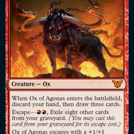 Ox of Agonas [Kamigawa: Neon Dynasty Commander]