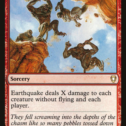 Earthquake [Commander Anthology Volume II]