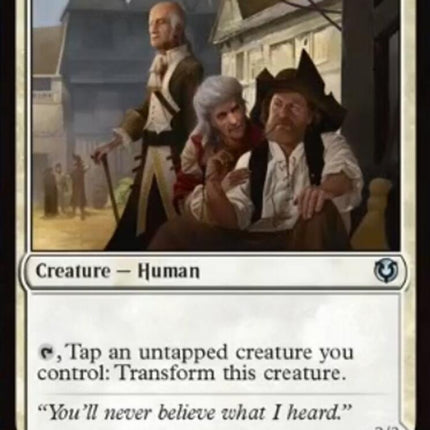 Town Gossipmonger // Incited Rabble [Innistrad Remastered]