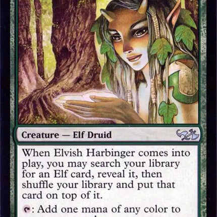 Elvish Harbinger (Retro Frame) [The List]